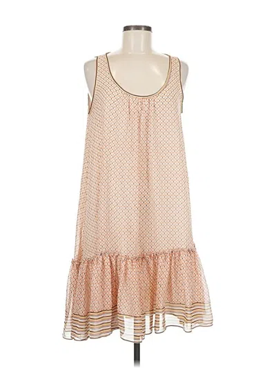 Pre-owned Max Studio Casual Dress In Brown