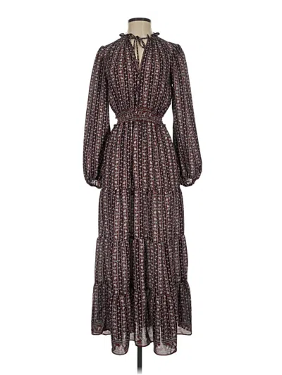 Pre-owned Max Studio Casual Dress In Brown
