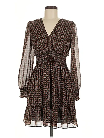 Pre-owned Max Studio Casual Dress In Brown