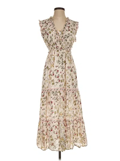 Pre-owned Max Studio Casual Dress In Brown