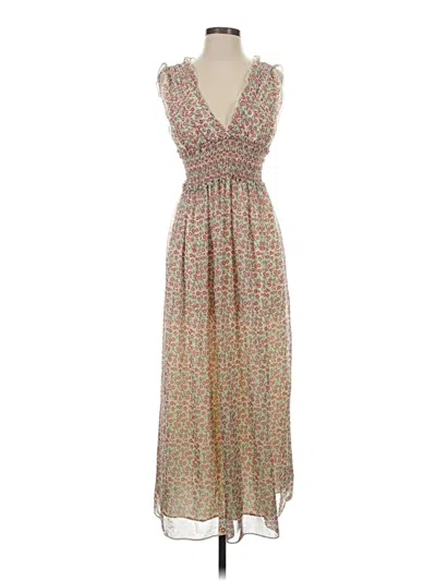 Pre-owned Max Studio Casual Dress In Brown