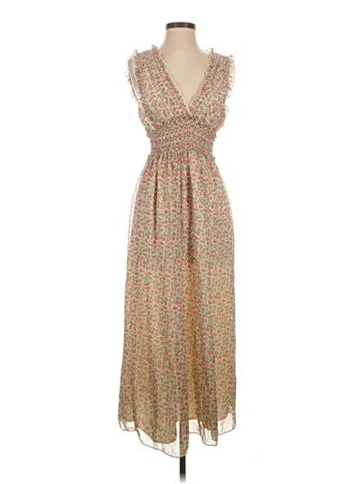 Pre-owned Max Studio Casual Dress In Brown