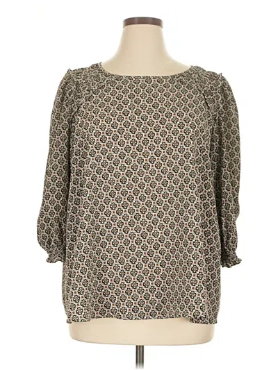 Pre-owned Max Studio Casual Dress In Brown