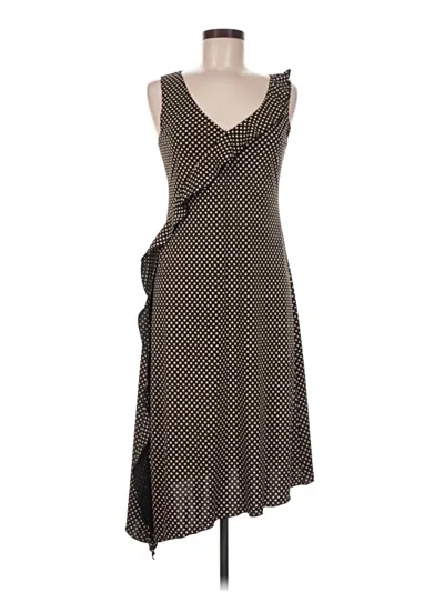 Pre-owned Max Studio Casual Dress In Brown