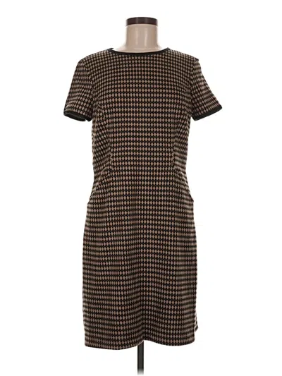 Pre-owned Max Studio Casual Dress In Brown