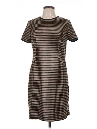 Pre-owned Max Studio Casual Dress In Brown