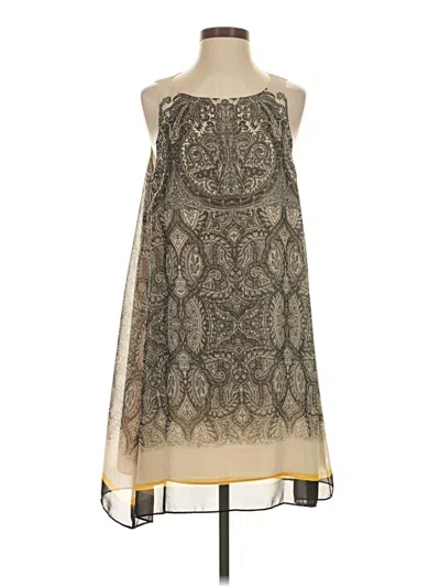 Pre-owned Max Studio Casual Dress In Brown