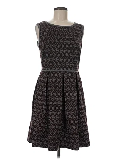 Pre-owned Max Studio Casual Dress In Brown