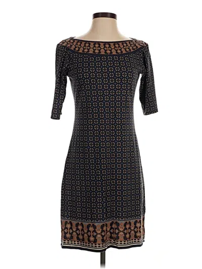 Pre-owned Max Studio Casual Dress In Brown