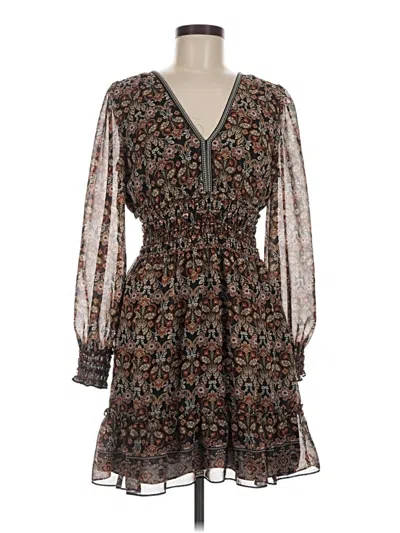 Pre-owned Max Studio Casual Dress In Brown