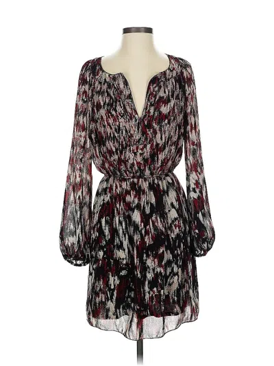 Pre-owned Max Studio Casual Dress In Burgundy