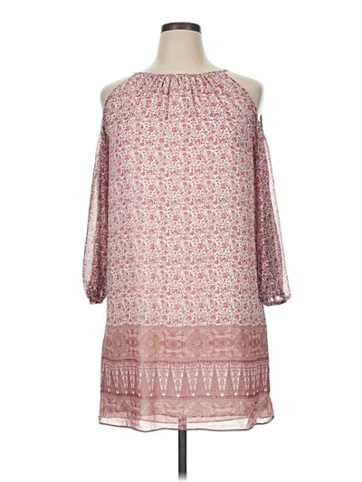 Pre-owned Max Studio Casual Dress In Burgundy
