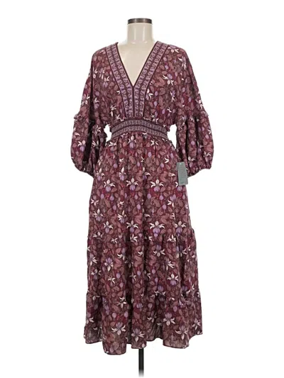 Max Studio Casual Dress In Purple