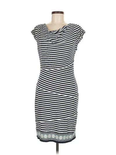 Pre-owned Max Studio Casual Dress In Gray