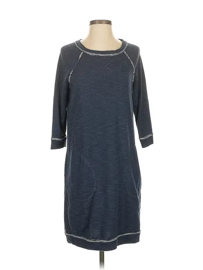 Pre-owned Max Studio Casual Dress In Gray