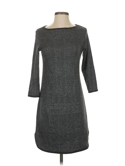 Pre-owned Max Studio Casual Dress In Gray