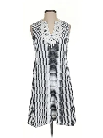 Pre-owned Max Studio Casual Dress In Gray