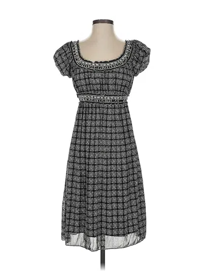 Pre-owned Max Studio Casual Dress In Gray