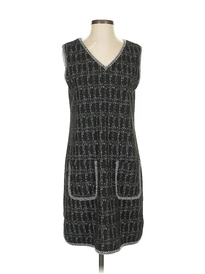Pre-owned Max Studio Casual Dress In Gray