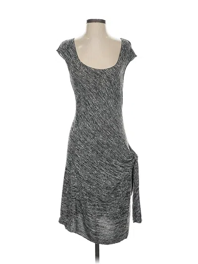 Pre-owned Max Studio Casual Dress In Gray