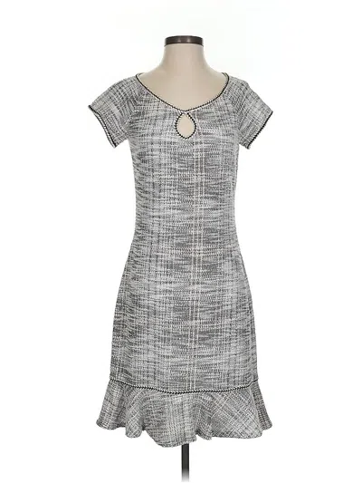 Pre-owned Max Studio Casual Dress In Gray