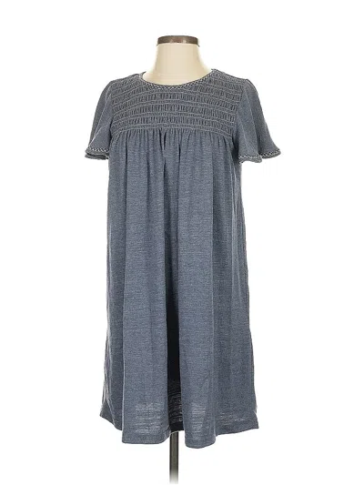 Pre-owned Max Studio Casual Dress In Gray