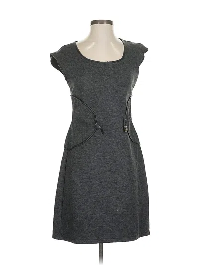 Pre-owned Max Studio Casual Dress In Gray