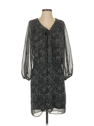Pre-owned Max Studio Casual Dress In Gray