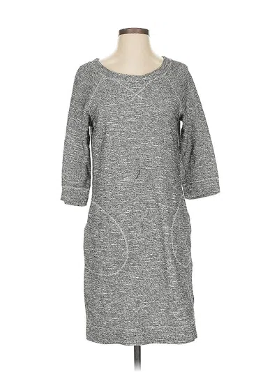 Pre-owned Max Studio Casual Dress In Gray