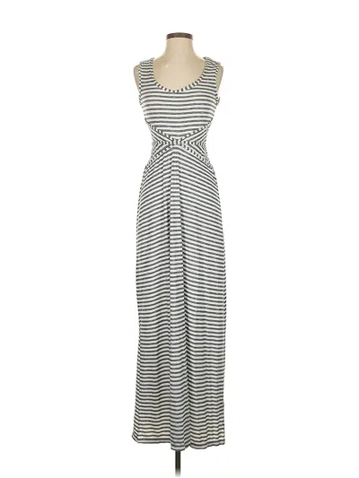 Pre-owned Max Studio Casual Dress In Gray