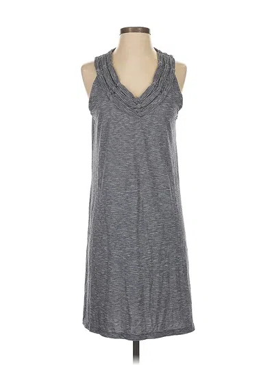 Pre-owned Max Studio Casual Dress In Gray