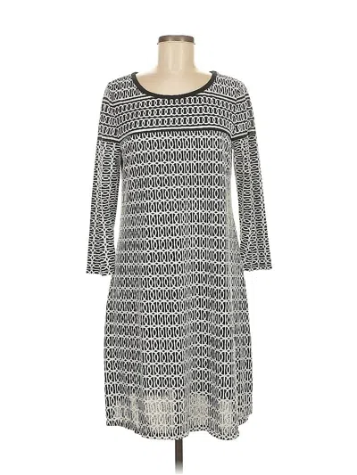 Pre-owned Max Studio Casual Dress In Gray