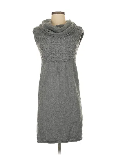 Pre-owned Max Studio Casual Dress In Gray