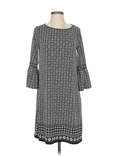 Pre-owned Max Studio Casual Dress In Gray