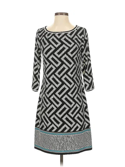 Pre-owned Max Studio Casual Dress In Gray