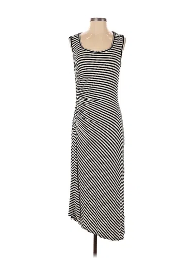 Pre-owned Max Studio Casual Dress In Gray