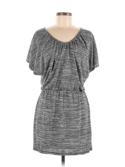 Pre-owned Max Studio Casual Dress In Gray