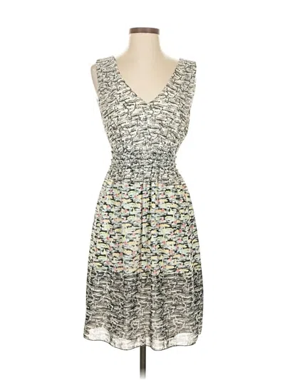 Pre-owned Max Studio Casual Dress In Gray