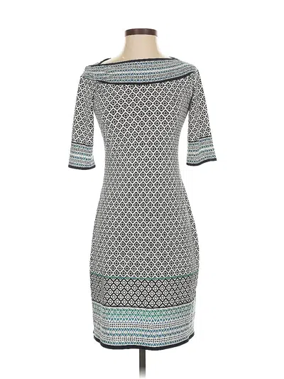 Pre-owned Max Studio Casual Dress In Gray