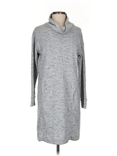 Pre-owned Max Studio Casual Dress In Gray