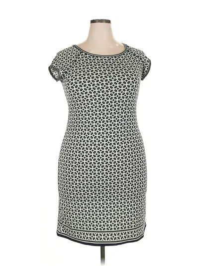 Pre-owned Max Studio Casual Dress In Gray