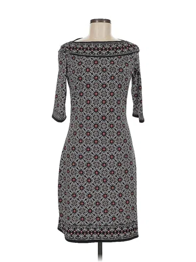 Pre-owned Max Studio Casual Dress In Gray