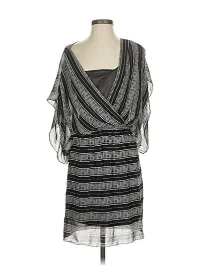 Pre-owned Max Studio Casual Dress In Gray