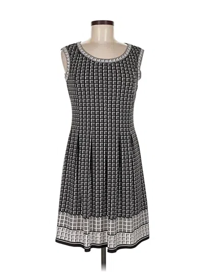 Pre-owned Max Studio Casual Dress In Gray