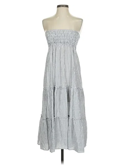 Pre-owned Max Studio Casual Dress In Gray