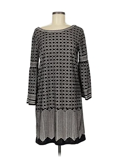 Pre-owned Max Studio Casual Dress In Gray