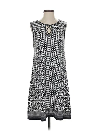Pre-owned Max Studio Casual Dress In Gray