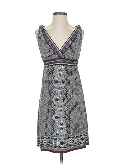 Pre-owned Max Studio Casual Dress In Gray