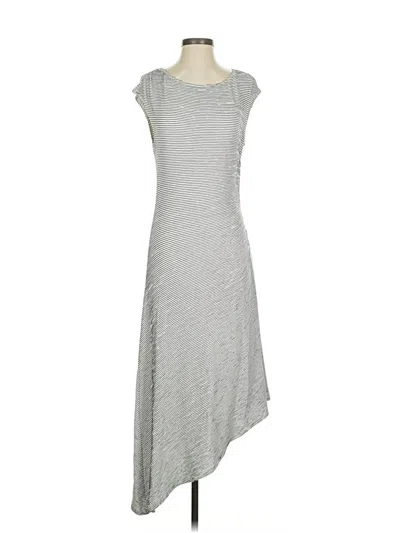 Pre-owned Max Studio Casual Dress In Gray