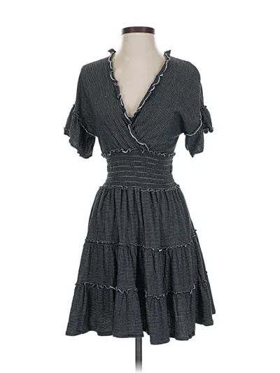 Pre-owned Max Studio Casual Dress In Gray